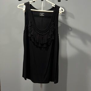 LANE BRYANT Ruffles Front Tank